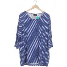 Miamoda Damen Langarmshirt, blau, Gr. 52