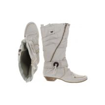 Mustang Damen Stiefel, weiß, Gr. 40