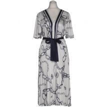 Madeleine Damen Kleid, marineblau, Gr. 20