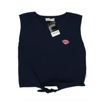 Mademoiselle YeYe Damen Top, marineblau, Gr. 36