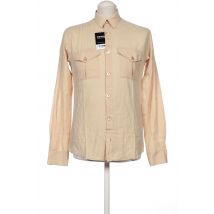 Mads Nrgaard Herren Hemd, beige, Gr. 46