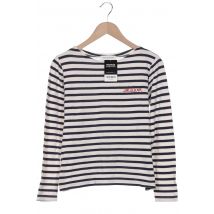 Maison Labiche Damen Langarmshirt, weiß, Gr. 38