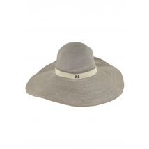 Maison Michel Damen Hut/Mütze, grau, Gr. 56