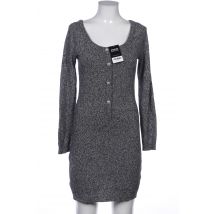 Mandarin Damen Kleid, grau, Gr. 38