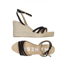 Manebi Damen Sandale, schwarz, Gr. 40