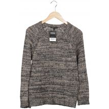 Mango Damen Pullover, grau, Gr. 36