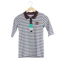 Marc Cain Damen Poloshirt, marineblau, Gr. 36