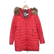 Marikoo Damen Mantel, rot, Gr. 38