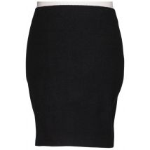 Massimo Dutti Damen Rock, schwarz, Gr. 42