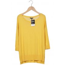 Massimo Dutti Damen Pullover, gelb, Gr. 44