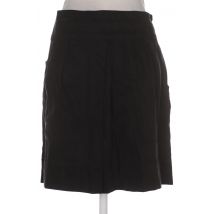 Massimo Dutti Damen Rock, schwarz, Gr. 38