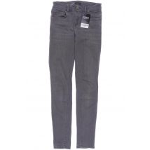 Massimo Dutti Damen Jeans, grau, Gr. 34