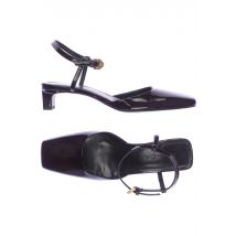 Massimo Dutti Damen Sandale, bordeaux, Gr. 38