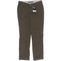 Massimo Dutti Damen Stoffhose, grün, Gr. 28