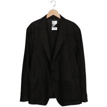 Massimo Dutti Herren Sakko, schwarz, Gr. 58