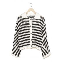 mbyM Damen Strickjacke, mehrfarbig, Gr. 38