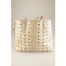 MCM Damen Handtasche, beige, Gr.