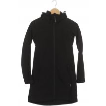 meru Damen Mantel, schwarz, Gr. 34