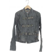 Mexx Damen Jacke, blau, Gr. 34