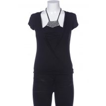 Mexx Damen T-Shirt, schwarz, Gr. 38