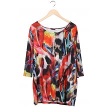 Miamoda Damen Langarmshirt, mehrfarbig, Gr. 46