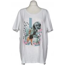 Miamoda Damen T-Shirt, weiß, Gr. 56