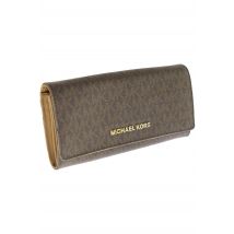 Michael Michael Kors Damen Portemonnaie, braun, Gr.
