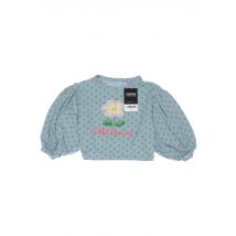 Mini Boden Mädchen Langarmshirt, türkis, Gr. 104