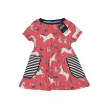 Mini Boden Mädchen Kleid, rot, Gr. 104