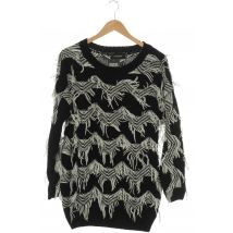 Minkpink Damen Pullover, schwarz, Gr.