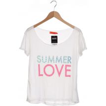 Miss Goodlife Damen T-Shirt, weiß, Gr. 42