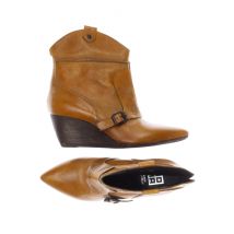 Moma Damen Stiefelette, braun, Gr. 38