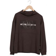monari Damen Sweatshirt, braun, Gr. 38