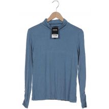 More &amp; More Damen Langarmshirt, blau, Gr. 40