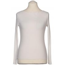 Msch Copenhagen Damen Langarmshirt, weiß, Gr. 38