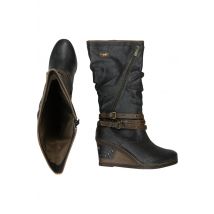 Mustang Damen Stiefel, grau, Gr. 44
