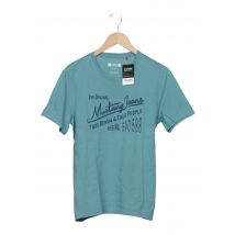 Mustang Herren T-Shirt, blau, Gr. 48