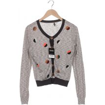 Nümph Damen Strickjacke, grau, Gr. 36