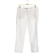 Nile Damen Stoffhose, weiß, Gr.