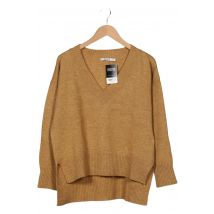 Na-Kd Damen Pullover, braun, Gr. 34