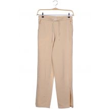 Na-Kd Damen Stoffhose, beige, Gr. 0