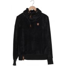 Naketano Damen Kapuzenpullover, schwarz, Gr. 38