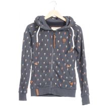 Naketano Damen Kapuzenpullover, blau, Gr.