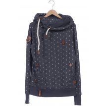 Naketano Damen Kapuzenpullover, blau, Gr. 36