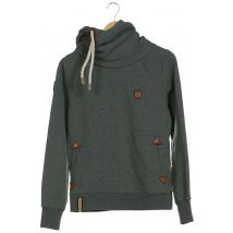 Naketano Damen Kapuzenpullover, türkis, Gr. 38