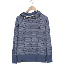 Naketano Damen Kapuzenpullover, blau, Gr. 42