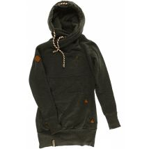 Naketano Damen Kapuzenpullover, grau, Gr.