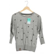 Naketano Damen Pullover, grau, Gr.