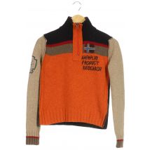 Napapijri Damen Pullover, orange, Gr.