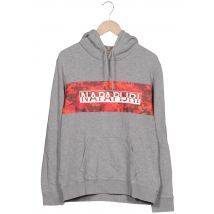 Napapijri Herren Kapuzenpullover, grau, Gr. 48